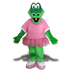 Alice Alligator Mascot Costume