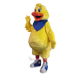 Friendly Handsome Duck Mascot Costume