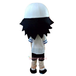 Baseball Boy Cartoon Mascot Costume