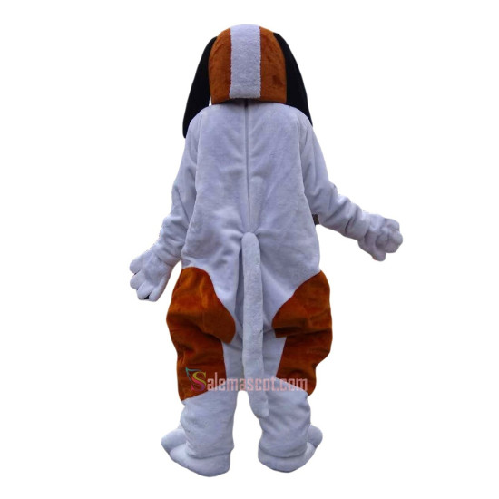 Basset Hound Dog Cartoon Mascot Costume