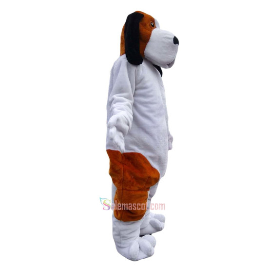 Basset Hound Dog Cartoon Mascot Costume