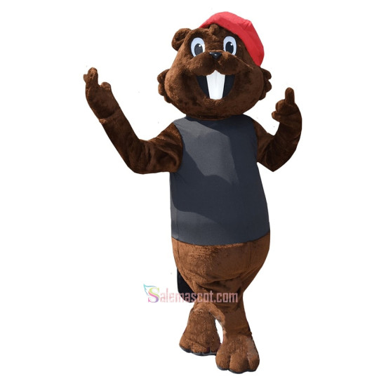 Beaver Mascot Costume