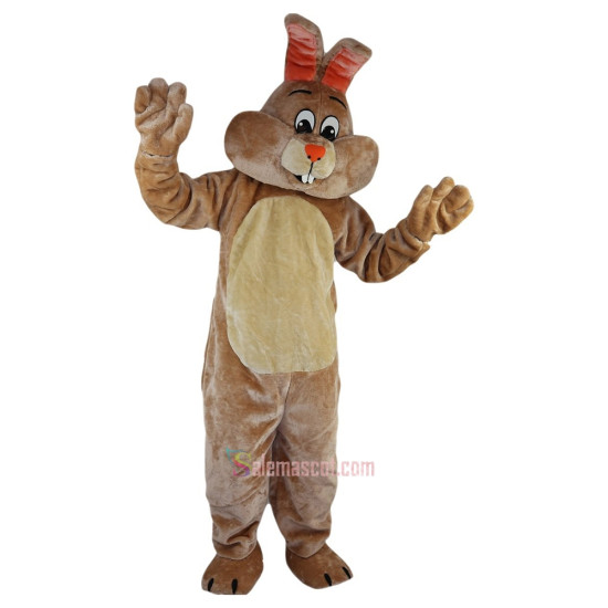 Beige Rabbit Costume Bunny Mascot Costume