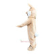 Beige Rabbit Costume Bunny Mascot Costume