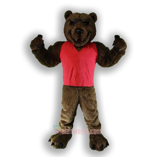 Belton Bear Mascot Costume