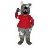 Friendly Bulldog Mascot Costume
