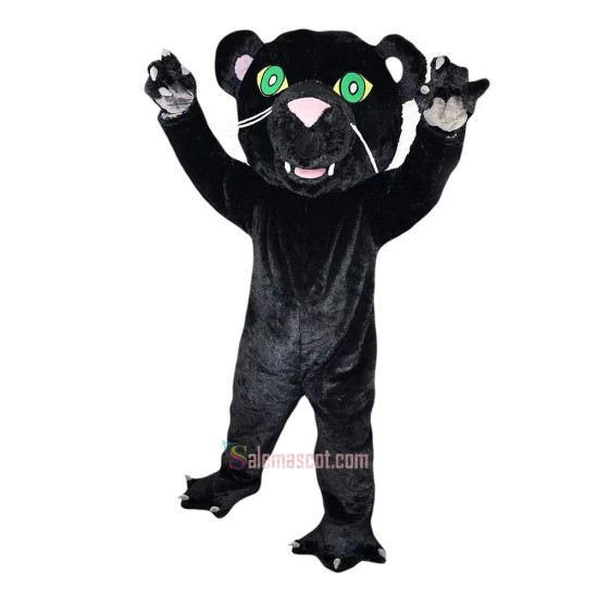 Black Cat Wolf Leopard Dog Cartoon Mascot Costume
