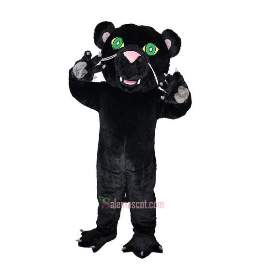 Black Cat Wolf Leopard Dog Cartoon Mascot Costume