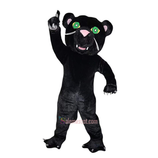 Black Cat Wolf Leopard Dog Cartoon Mascot Costume