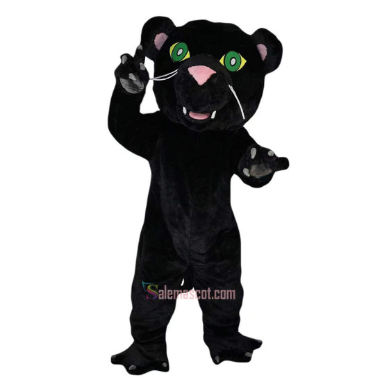 Black Cat Wolf Leopard Dog Cartoon Mascot Costume