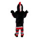 Black Eagle Cartoon Mascot Costume