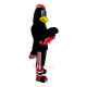 Black Eagle Cartoon Mascot Costume