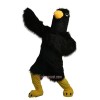 Black Eagle Cartoon Mascot Costume