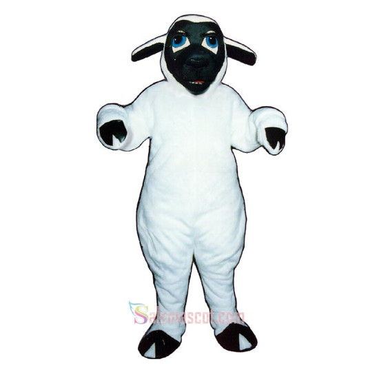 Black Faced Sheep Mascot Costume