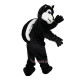 Black Raccoon Cartoon Mascot Costume