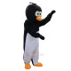Black White Crow Cartoon Mascot Costume