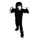 Black White Eagle Cartoon Mascot Costume