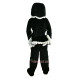 Black White Eagle Cartoon Mascot Costume