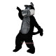 Black Wolf Cartoon Animal Mascot Costume