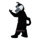 Black Wolf Cartoon Animal Mascot Costume
