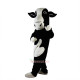 Black and White Cow Cartoon Mascot Costume