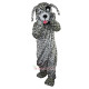 Black and White Dalmatian Dog Cartoon Mascot Costume