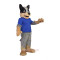 College Lovely Dog Mascot Costume