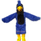 Blue Eagle Cartoon Mascot Costume