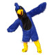 Blue Eagle Cartoon Mascot Costume