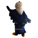 Blue Eagle Cartoon Mascot Costume