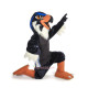 Blue Hawk Mascot Costume