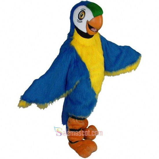 Blue Macaw Mascot Costume