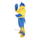 Blue Sports Eagle Cartoon Mascot Costume