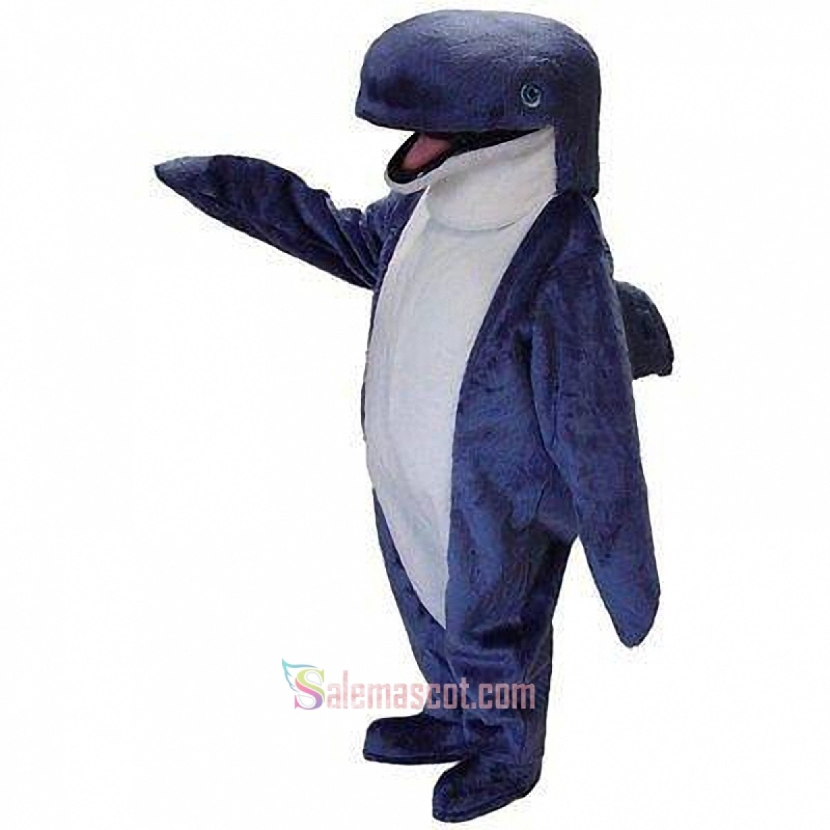 Blue Whale Mascot Costume