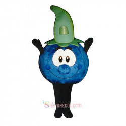 Bobbie Blueberry (Bodysuit not included) Mascot Costume