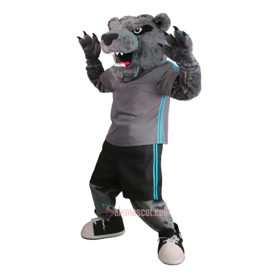 College Violent Bear Mascot Costume