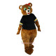 Brown Bear Cartoon Mascot Costume