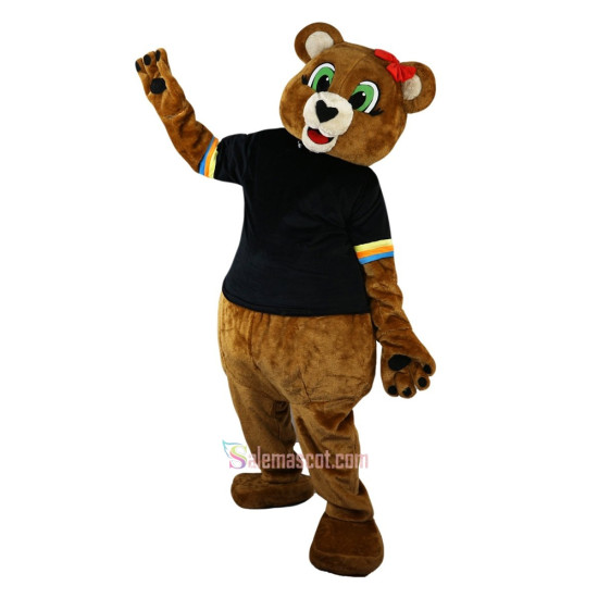 Brown Bear Mascot Costume