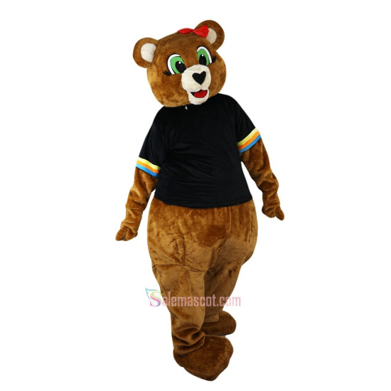 Brown Bear Mascot Costume