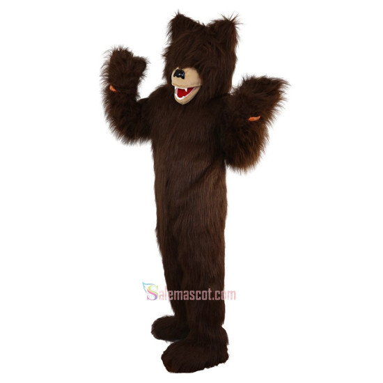 Brown Bear Mascot Costume