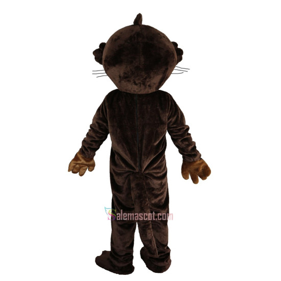 Brown Beaver Mascot Costume