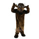 Brown Bull Ox Cow Cartoon Mascot Costume