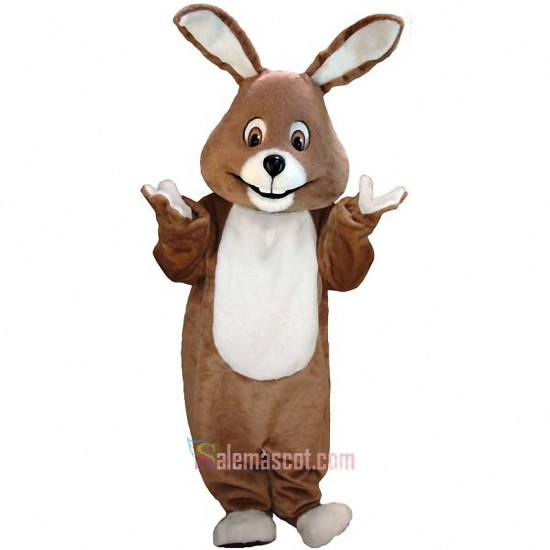 Brown Bunny Lightweight Mascot Costume