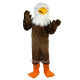 Brown Eagle Bird Cartoon Mascot Costume