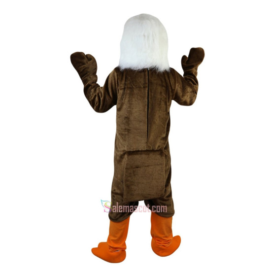 Brown Eagle Bird Cartoon Mascot Costume