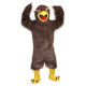 Brown Eagle Cartoon Mascot Costume