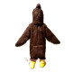 Brown Eagle Mascot Costume