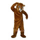 Brown Gopher Mole Mouse Cartoon Mascot Costume