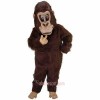 Brown Gorilla Mascot Costume