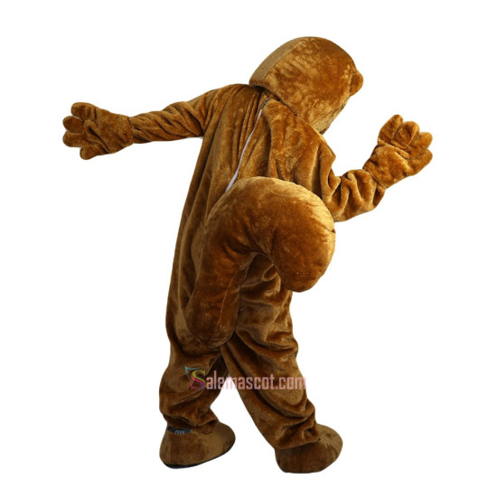 Brown Groundhog Gophers Cartoon Mascot Costume